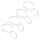 thumbnail image 1 of SHOWERORO 4Ud Organizadores Plegables Para Orejeras Con Protector Para Uso Doméstico, 1 of 8