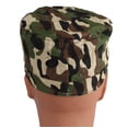 thumbnail image 4 of U. S. Toy Cadet Military Camo Cap Adult Halloween Costume Hat, Green, One-Size 7.25", 4 of 4