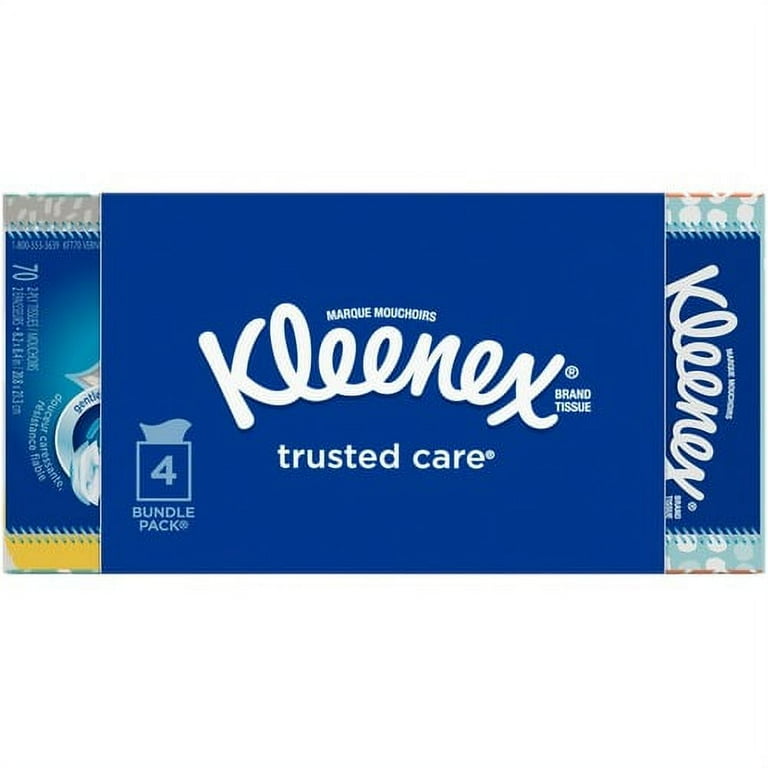 Kleenex Trusted Care Facial Tissues - 2 Ply - 8.20 Kleenex Trusted Care Facial Tissues - 2 Ply - 8.20
