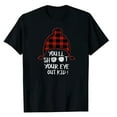 thumbnail image 1 of Awdenio Blouse Christmas Printed Casual All-match Short Sleeve T-Shirt Tops, 1 of 2