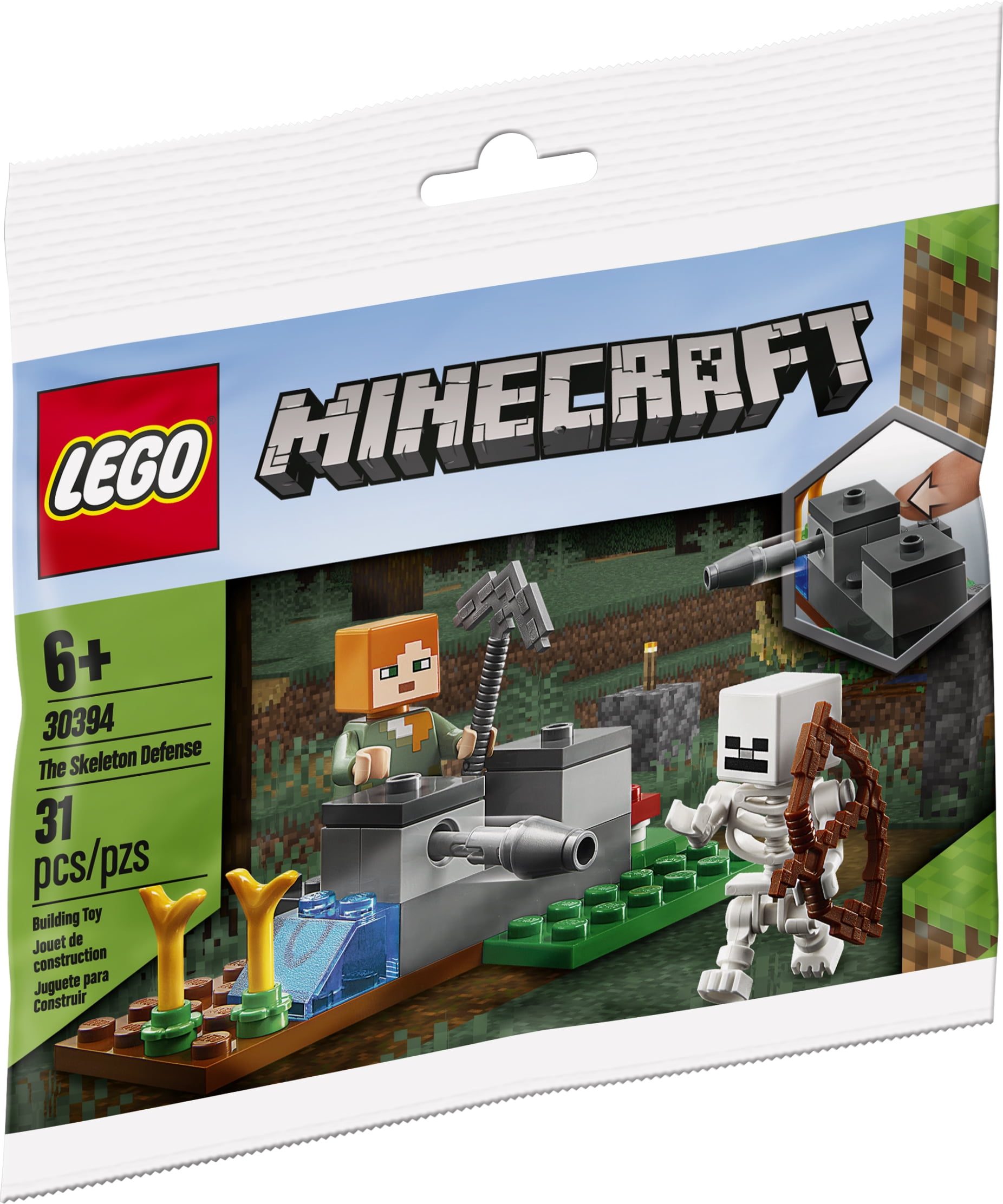 lego minecraft skeleton attack walmart