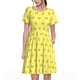 thumbnail image 1 of Balery Cheese 1 Vestidos sueltos de manga corta para mujer, vestidos de verano 2025, vestidos casuales de corte A con vuelo., 1 of 6