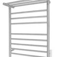 thumbnail image 4 of Huron Towel Warmer, Brushed, Hardwired, 8 bars, 4 of 4