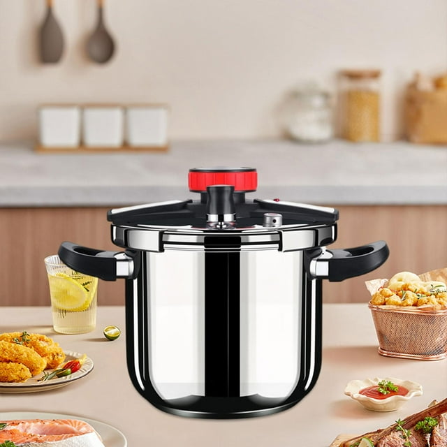 Olla a presión de acero inoxidable, electrodomésticos de cocina multifunción de calentamiento rápido, olla de cocina instantánea de 100kpa para Campin 7L