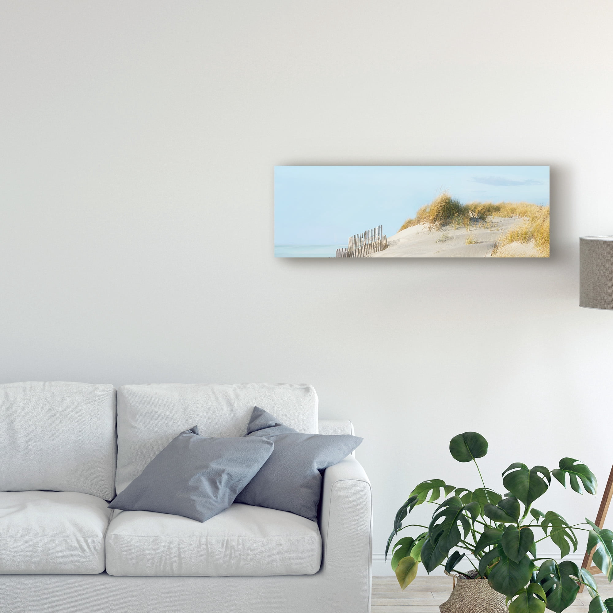 Trademark Fine Art 'Beachscape I' Canvas Art by James McLoughlin