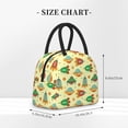 thumbnail image 2 of Honeii Colorful Outer Space Print Insulated Lunch Bag Women Reusable Lunch Box with Pocket for Work Picnic Travel -One Size, 2 of 6