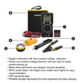 thumbnail image 2 of WorkPro 5 Piece Electrical Tester Kit,Digital Multimeter,NCV Detector,GFCI Receptacle Tester,Wire Stripper, 2 of 12