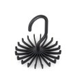 thumbnail image 3 of Adjustable Rotating Tie Rack Hanger 20 Hooks Neck Belt Scarf Holder Organizer, 3 of 5