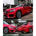 thumbnail image 2 of Chrome Mirror Vinyl Film Wrap Sticker Decal Stretchable Reflective Free Tool Kit (Red, 60" x 60" / 5FT x 5FT), 2 of 4