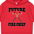 thumbnail image 3 of Inktastic Future Fire Chief Firefighter Toddler Hoodie, 3 of 4