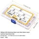 thumbnail image 5 of 182 piezas Inserto roscado M3 M4 M5 M6 M8 M10 M12 Tuerca de presión Tuercas de rosca interna Tuercas de empotrar para piezas de plástico por calor o ultrasonido Jormftte YQ-0352, 5 of 7