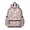 Cat and Yarn, variant on Multicolor Cat Head Pink Pattern Backpack for School, Cute School Bag with Adjustable Shoulder Straps and Padded Back, 13.4"x11"x4.7"