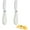 White, variant on 2 Pack Butter Spreader Knife, Stainless Steel Butter Knife with Ceramic Handle, Cheese Knife and Butter Spreader for Soft and Hard Cheese, Cold Butter, Jam, Dishwasher Safe