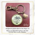 thumbnail image 4 of Father Gutsy Goodness Bronze Metal Keychain You Are The Dad Adult Male Gift Daughter Son, 4 of 8
