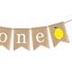 thumbnail image 5 of Banderín de arpillera con temática de verano, banderines colgantes para primer cumpleaños de bebé, decoración para fiesta de feliz cumpleaños infantil (2), 5 of 5