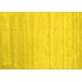 thumbnail image 1 of Ahgly Company Machine Washable Indoor Rectangle Solid Yellow Modern Area Rugs, 2' x 4', 1 of 4