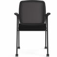 thumbnail image 3 of HON HONNR6GMU10P71 Nucleus Guest Chairs, Black Fabric Seat & Black Mesh Back, 3 of 4