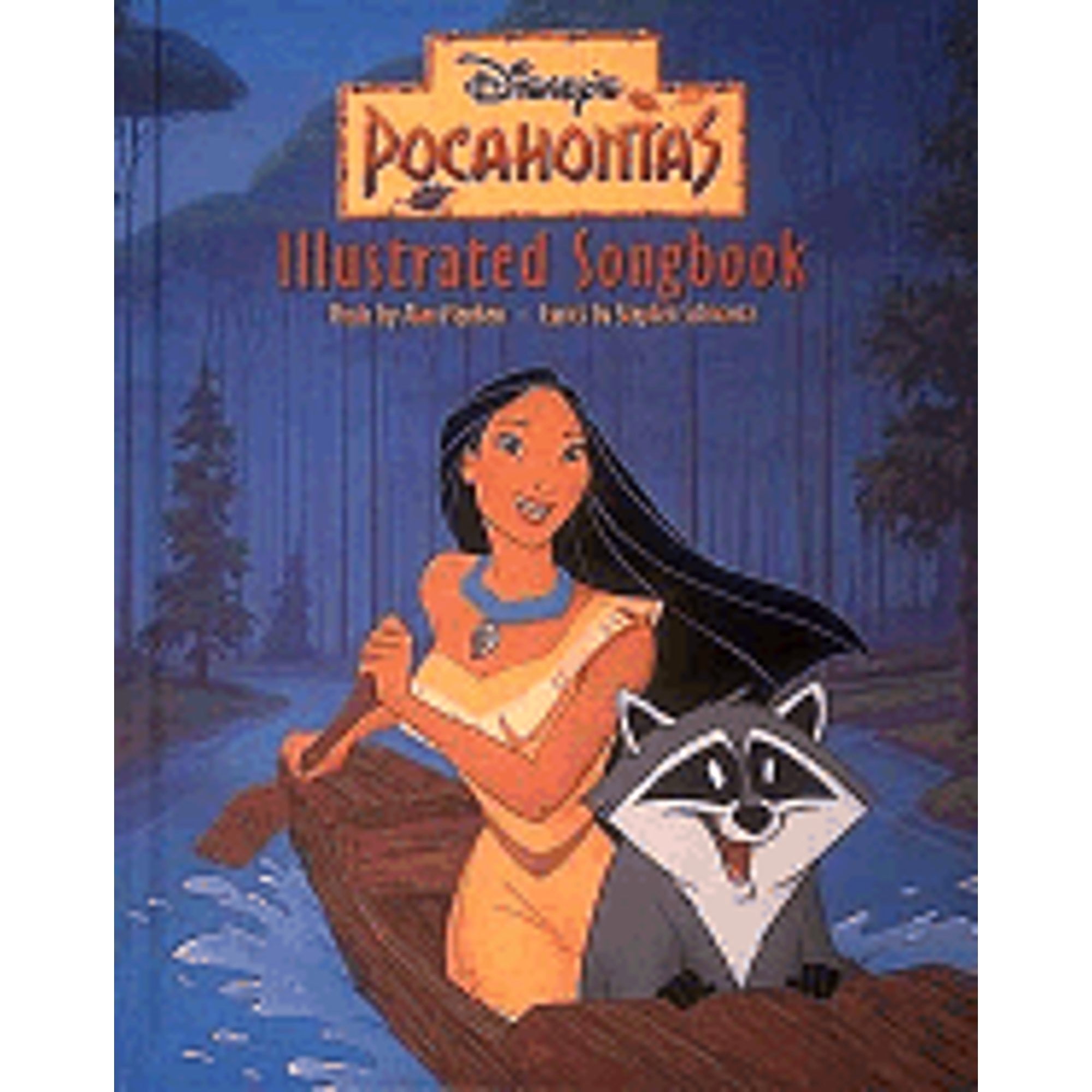 Disney's Pocahontas Illustrated Songbook (PreOwned Hardcover