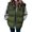 Army Green, variant on Women Sleeveless Warm Jackets Casual Stand Collar Puffer Vest Zip Up Quilted Jacket Winter Outerwear Coat