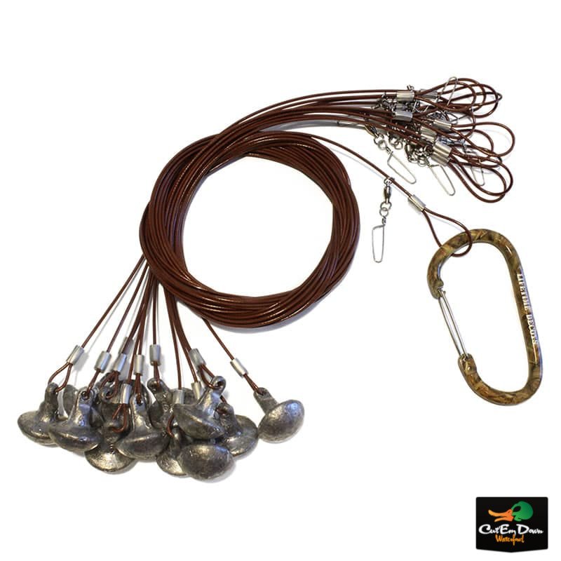 LIFETIME DECOYS PVC COATED CABLE TEXAS DECOY RIGS