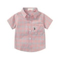 thumbnail image 3 of Boys Long Sleeve Polo Shirts Kids Casual Button School Uniform Shirts with Chest Pocket 5-14 Years White Tshirt Toddler Boys, 3 of 3