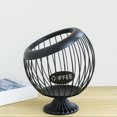 thumbnail image 4 of QTOCIO Iron Fruit Basket Coffee Capsule Storage Basket Desktop Decoration Coffee Table Snack Dried Fruit Candy Storage, 4 of 6