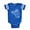 Royal Blue, variant on CafePress - Happynewyear 07 Dark - Cute Infant Baby Football Bodysuit