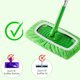 thumbnail image 4 of Paquete de 3 almohadillas de microfibra reutilizables compatibles con la fregona Swiffer Sweeper, funda para fregona plana húmeda y seca, almohadillas Swiffer lavables para limpieza de superficies y, 4 of 5