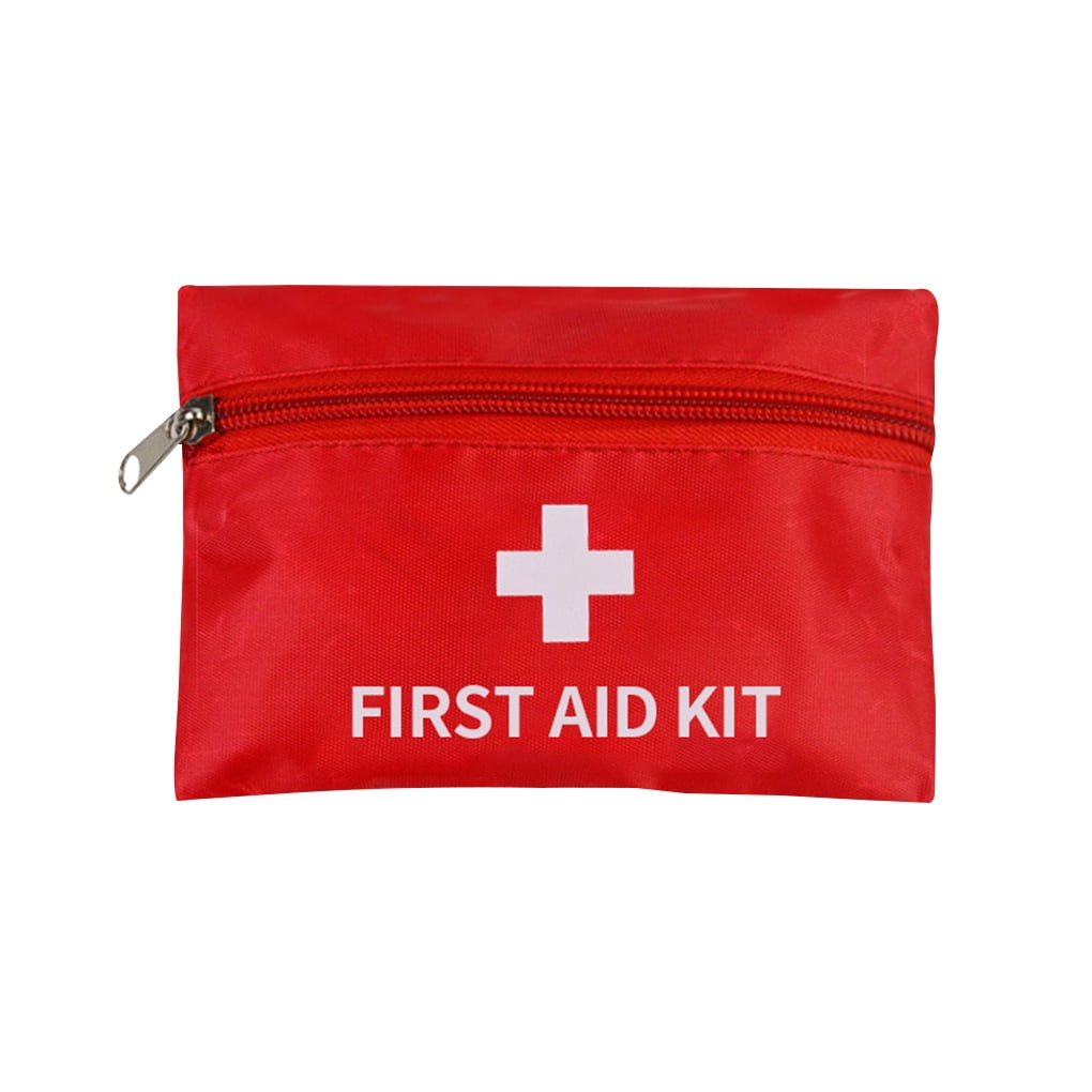 Outdoor Camping Hiking First Aid Empty Bag Emergency Pouch Bandage Tape Prep Pads Organizer Bag