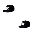 thumbnail image 1 of Minnieouse Gorro de algodón duradero y moderno para mantenerse protegido del sol gorra de béisbol estilo deportivo de moda blanco ajustable blanco ajustable 2Conjunto, 1 of 6