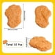thumbnail image 2 of 10 moldes artificiales de pollo frito de plástico para simulación de comida realista, accesorios de carne de muestra, 2 of 5