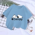 thumbnail image 5 of Camiseta de algodón de dibujos animados de Snoopy para niños y niñas, camiseta de moda para niños y niñas, camiseta de verano para niños, camiseta de moda para niños, camiseta superior 2024, 5 of 5