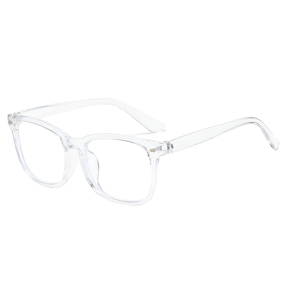 GJX Blue Light Glasses Men Women Transparent Blue Light Blocking Computer Glasses Anti Eyestrain Lightweight Clear Frame
