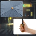 thumbnail image 4 of Unique Bargains Collapsible Portable Windproof Folding Umbrella Light Blue, 4 of 6