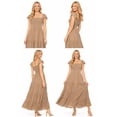 thumbnail image 4 of FashionStream Sundress Sleeveless Relaxed Fit Dress, Women's, 4 of 5