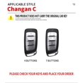 thumbnail image 2 of Car Key Case Cover for Changan CS35 CS85 plus CS95 CS95 CS25 coupe Key Cover Fob Protecor Holder Shell Keychain Protection, 2 of 11