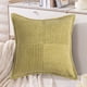 thumbnail image 5 of Fiudx Funda de Almohada Decorativa, Textura Suave Similar a La Lana, Diseño Bordado Acogedor, Estilo Bohemio Moderno, Decoración Estilo Cabaña para Sala de Estar o Sofá, 45 X 45 Cm, Juego de 1, 5 of 6