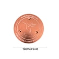 thumbnail image 3 of Bird Bath Copper Disk, Water Purifier Cleaner Disc Reduce Scrubbing Safe Clean Water 3 Point Support Long Lasting Low Maintenance Algae Control, for Bird Baths Garden Fountain Outdoor All Season Use, 3 of 8