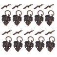 thumbnail image 2 of Broches de conectores de broche 10 Sets Forma OT Conectores De Broche De Palanca Collar Joyas DIY Ganchos, 2 of 8