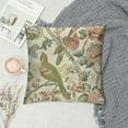 thumbnail image 2 of PHYHOO  Flowers Birds Light Green Throw Pillow Cover, Cushion Case Outdoor Decoration for Sofa Couch Farmhouse, 2 of 5