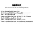 thumbnail image 2 of Transit Auto Front Disc Brake Rotors and Ceramic Pads Kit for Car Honda Fit Civic del Sol K8T-100263, 2 of 11