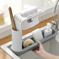 thumbnail image 4 of Retractable Sink Rack Adjustable Sponge Rack Towel Rack Rack Kitchen Storage Rack Kitchen Accessories, 4 of 5