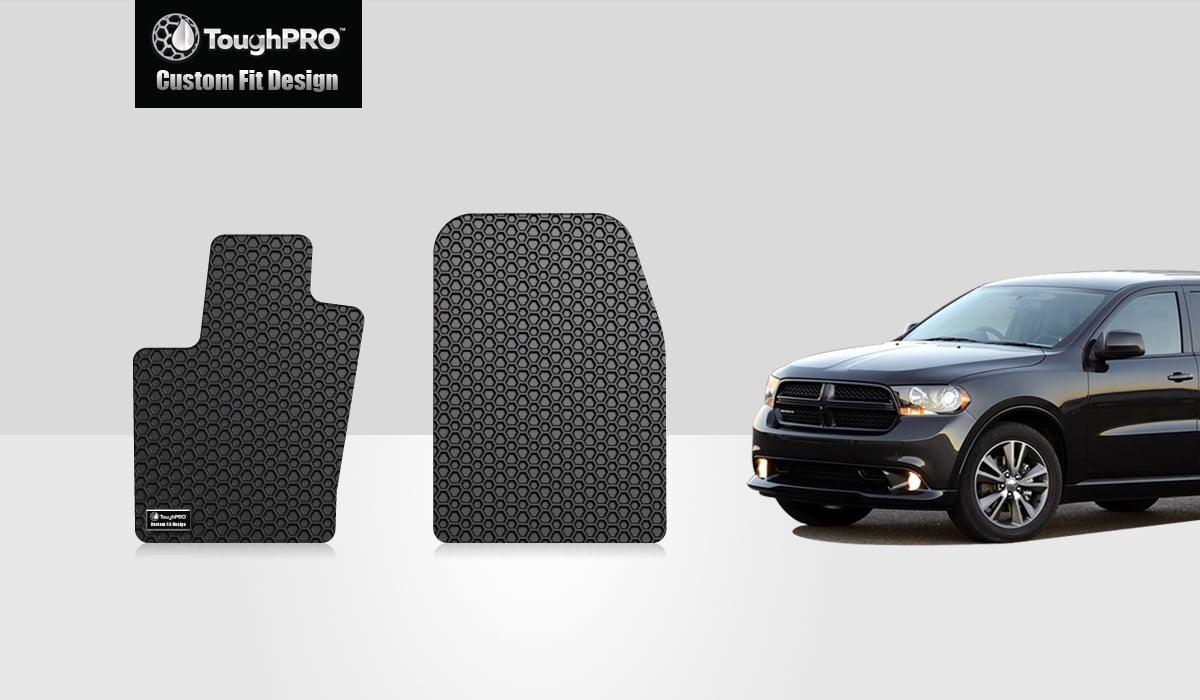 ToughPRO Two Front Mats Compatible with DODGE Durango All Weather