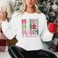 thumbnail image 4 of Neewe Christmas Sweatshirt for Women Crewneck Lightweight Long Sleeve Shirt Xmas Holiday Party Pullover Sweater Tops, 4 of 8