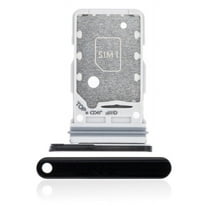 Replacement Dual Sim Card Tray For Samsung Galaxy S21 Ultra - Phantom Black