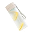 thumbnail image 5 of MOPOOR Small High-Temperature Wide Mouth Drink Bottle,Portable Water Bottle with Lanyard Plastic Reusable Drinking Cup Leakproof Travel Water Bottle for Gym Office Home Travel Outdoor Sports, 5 of 7