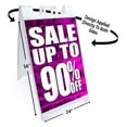 thumbnail image 2 of Sale Up To 90 Percent Off (24" X 36") Standard A-Frame Signicade, Includes Decal Applied To Stand, 2 of 4