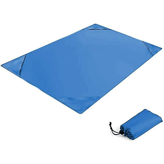 Picnic Blanket 200x140cm Outdoor Compact Beach Blanket Pocket Blanket Waterproof