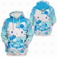 thumbnail image 1 of Nouveau Chandail en Molleton HelloKitty Mignon pour Femmes Imprimé Couple Chandail à Capuchon Harajuku Veste Mode Printemps et Automne, 1 of 7