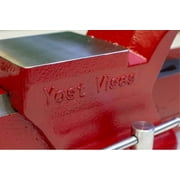 Yost Vises ADI-6, 6 Inch 130,000 PSI Austempered Ductile Iron Bench Vise with 360-Degree Swivel Base superseding Yost FSV-6